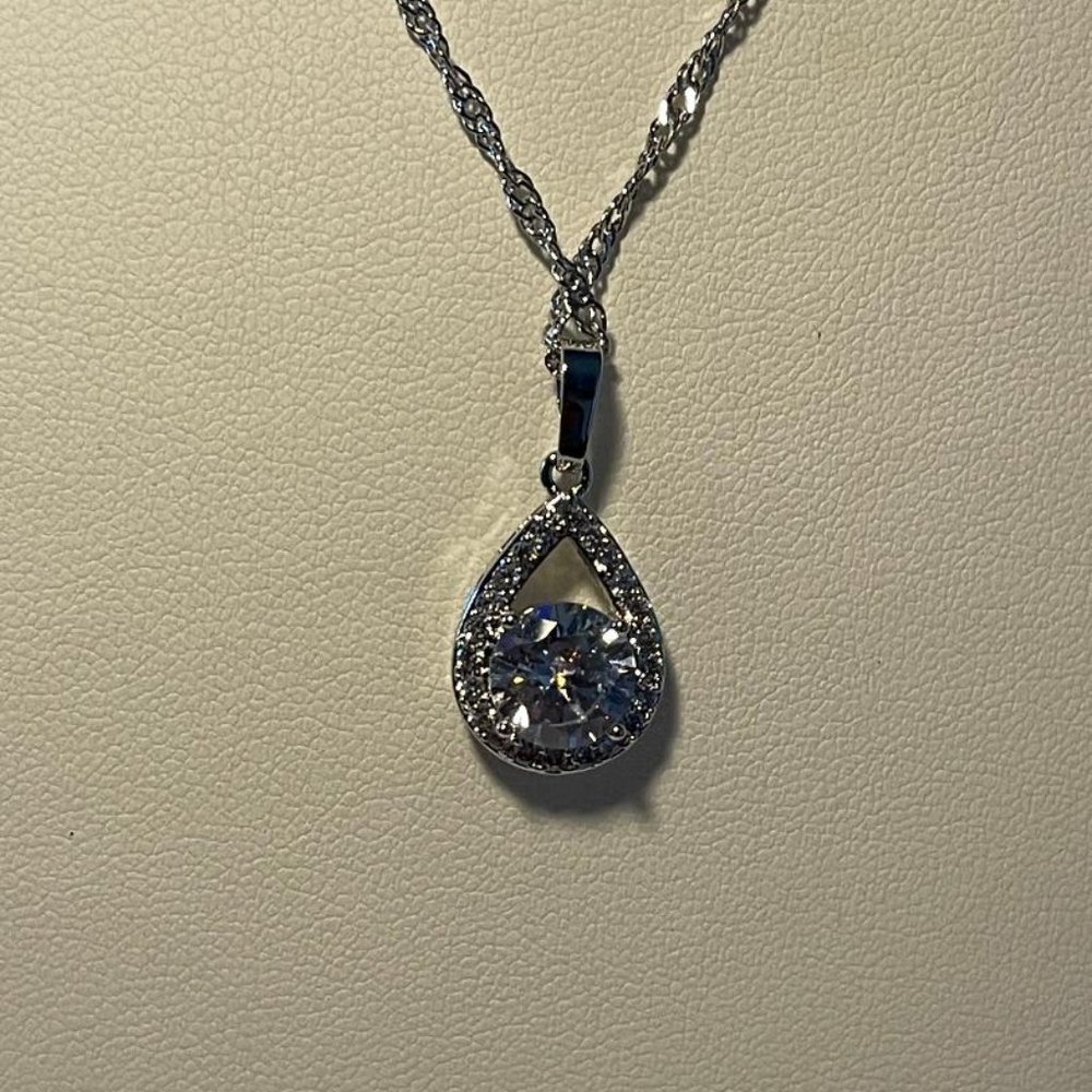 CZ Women's Necklace NEW